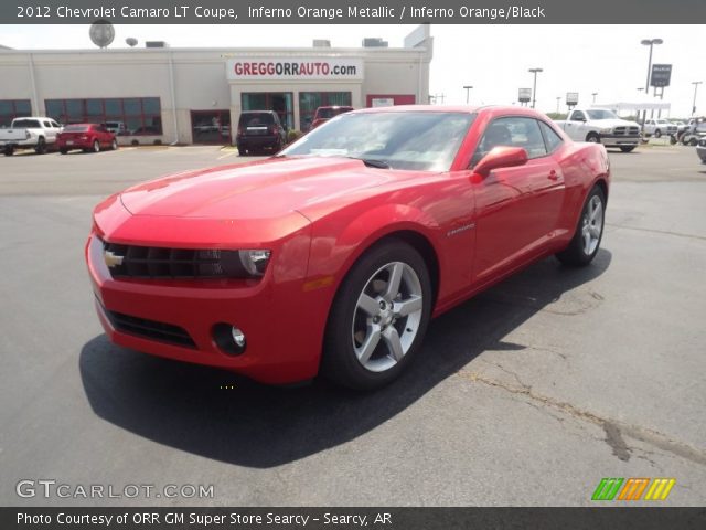 2012 Chevrolet Camaro LT Coupe in Inferno Orange Metallic