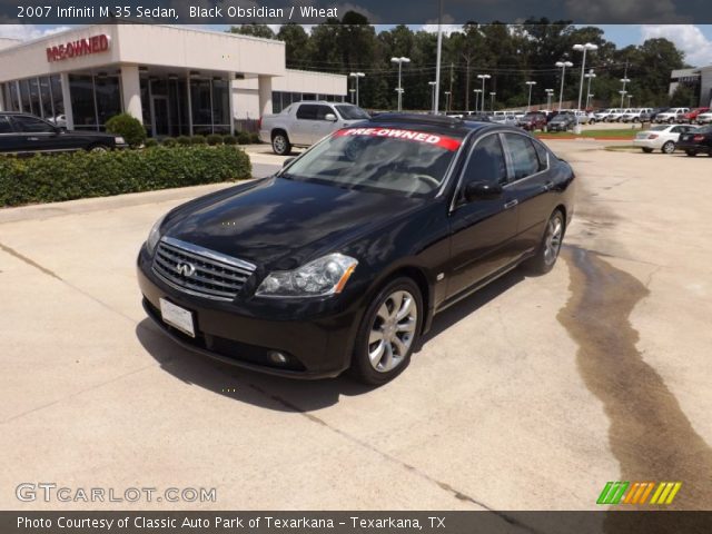 2007 Infiniti M 35 Sedan in Black Obsidian