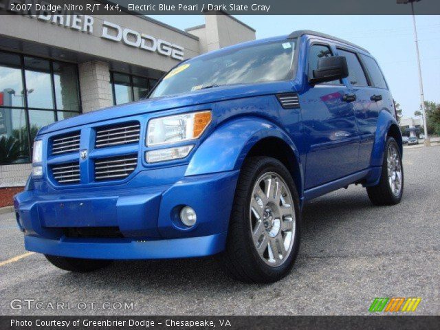 2007 Dodge Nitro R/T 4x4 in Electric Blue Pearl