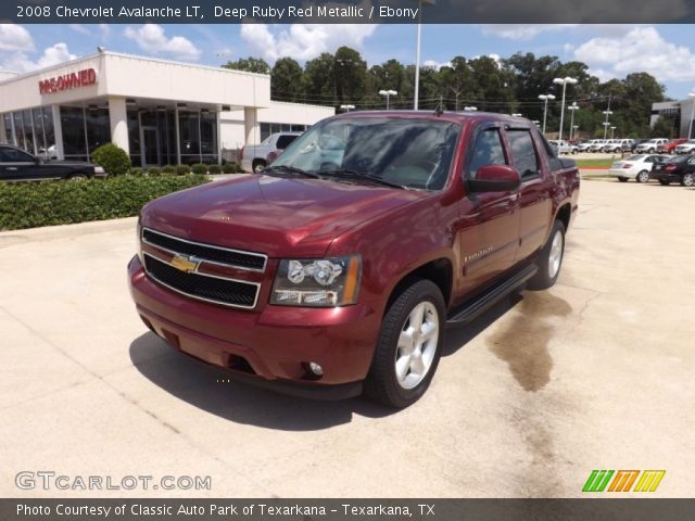 2008 Chevrolet Avalanche LT in Deep Ruby Red Metallic