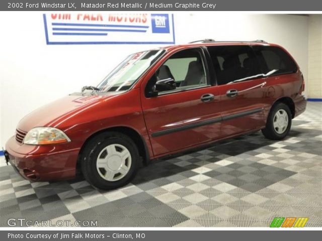 2002 Ford Windstar LX in Matador Red Metallic