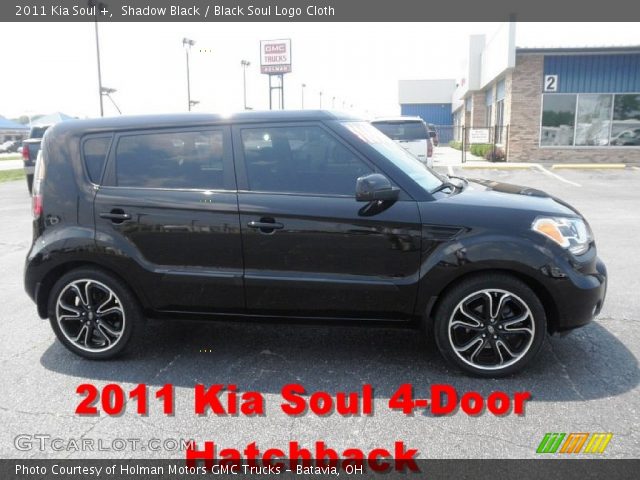 2011 Kia Soul + in Shadow Black