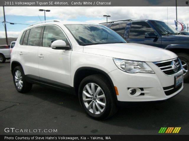 2011 Volkswagen Tiguan SE 4Motion in Candy White