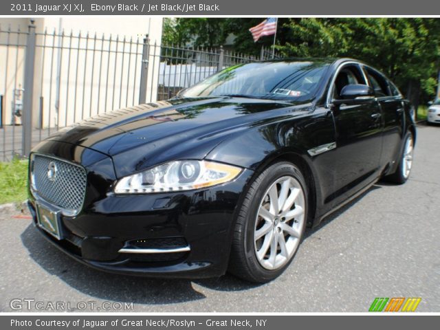 2011 Jaguar XJ XJ in Ebony Black