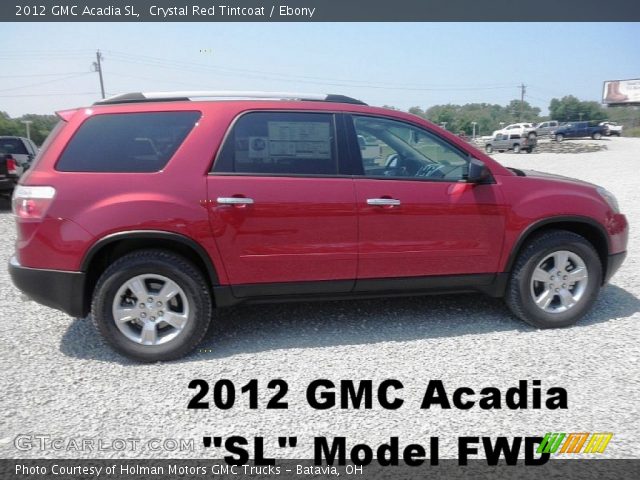 2012 GMC Acadia SL in Crystal Red Tintcoat