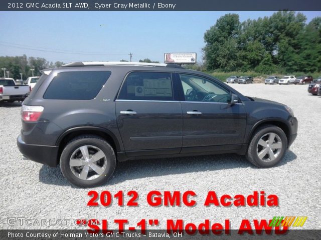 2012 GMC Acadia SLT AWD in Cyber Gray Metallic