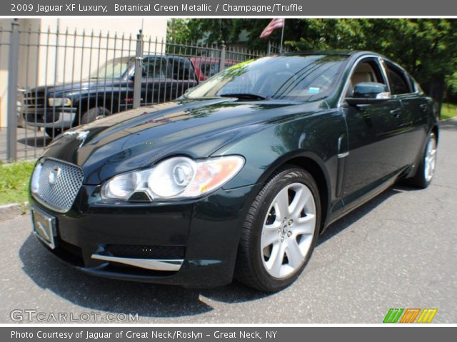 2009 Jaguar XF Luxury in Botanical Green Metallic