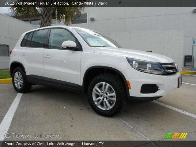 2012 Volkswagen Tiguan S 4Motion in Candy White