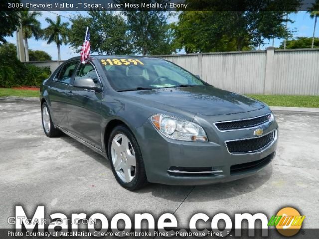 2009 Chevrolet Malibu LT Sedan in Silver Moss Metallic