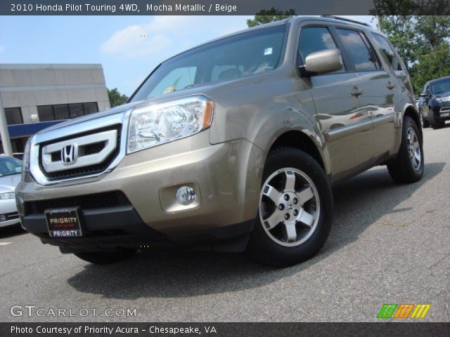 2010 Honda Pilot Touring 4WD in Mocha Metallic