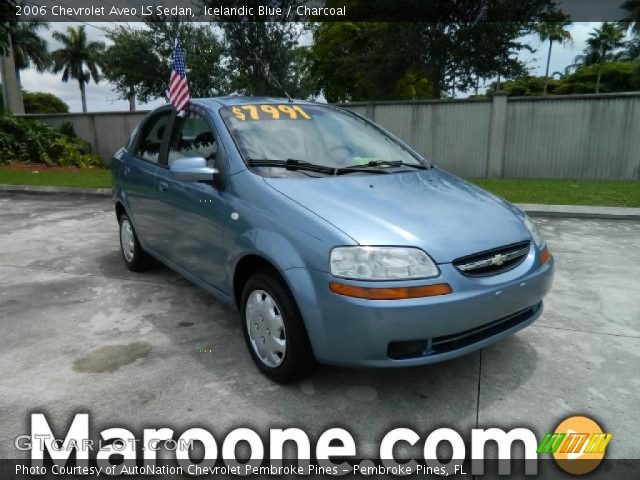 2006 Chevrolet Aveo LS Sedan in Icelandic Blue