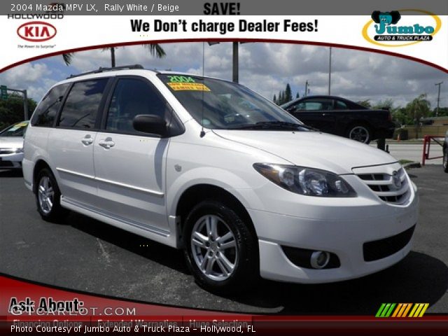 2004 Mazda MPV LX in Rally White