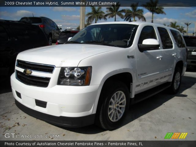 2009 Chevrolet Tahoe Hybrid in Summit White