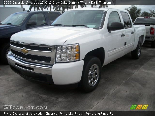 2009 Chevrolet Silverado 1500 LS Crew Cab in Summit White