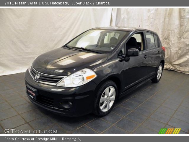2011 Nissan Versa 1.8 SL Hatchback in Super Black