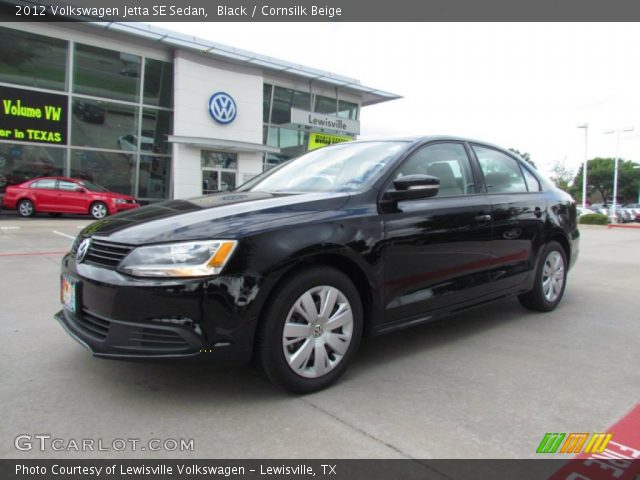 2012 Volkswagen Jetta SE Sedan in Black