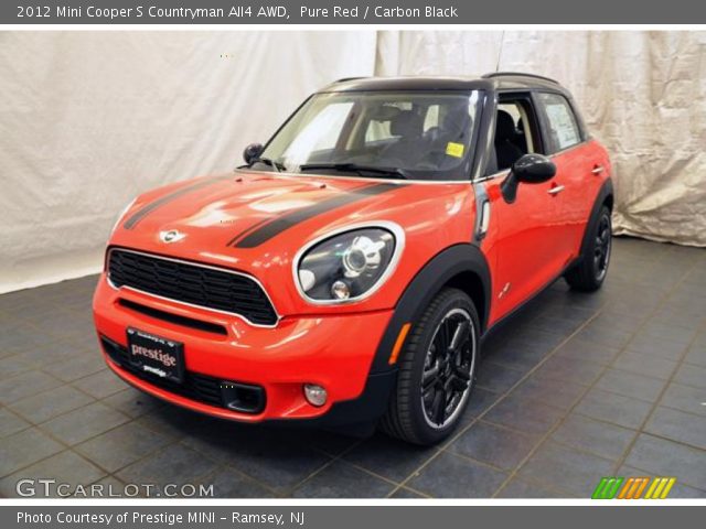 2012 Mini Cooper S Countryman All4 AWD in Pure Red