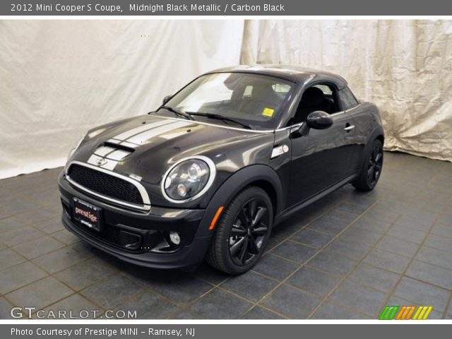 2012 Mini Cooper S Coupe in Midnight Black Metallic