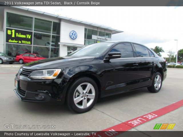 2011 Volkswagen Jetta TDI Sedan in Black