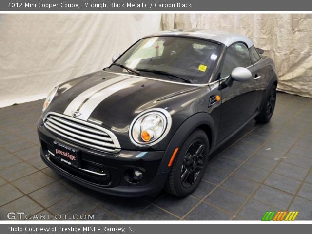 2012 Mini Cooper Coupe in Midnight Black Metallic