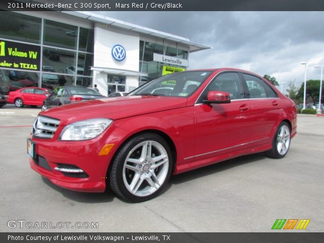 2011 Mercedes-Benz C 300 Sport in Mars Red