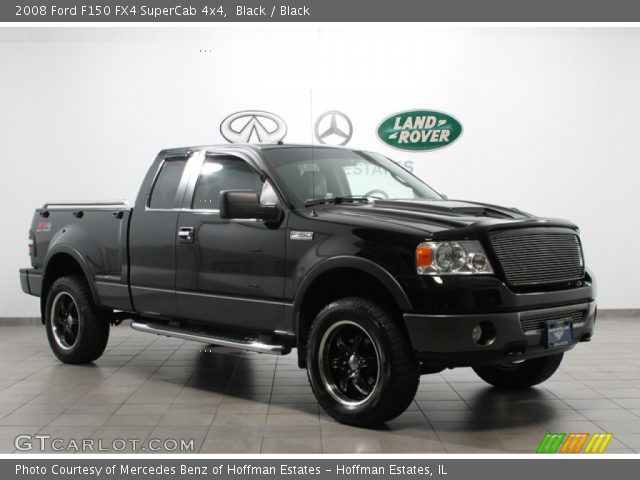 2008 Ford F150 FX4 SuperCab 4x4 in Black