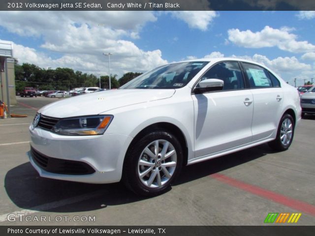 2012 Volkswagen Jetta SE Sedan in Candy White
