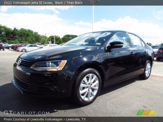 2012 Volkswagen Jetta SE Sedan in Black