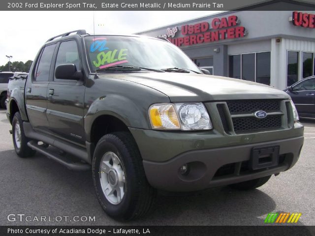 2002 Ford Explorer Sport Trac  in Estate Green Metallic