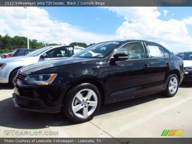 2012 Volkswagen Jetta TDI Sedan in Black