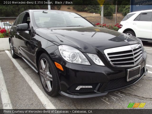 2010 Mercedes-Benz E 350 Sedan in Black