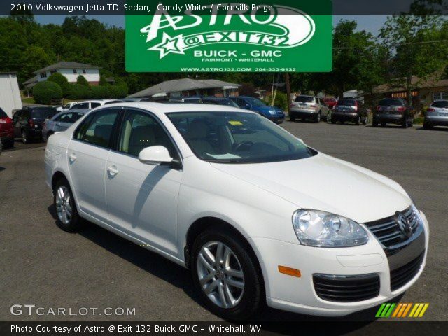 2010 Volkswagen Jetta TDI Sedan in Candy White