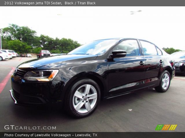 2012 Volkswagen Jetta TDI Sedan in Black