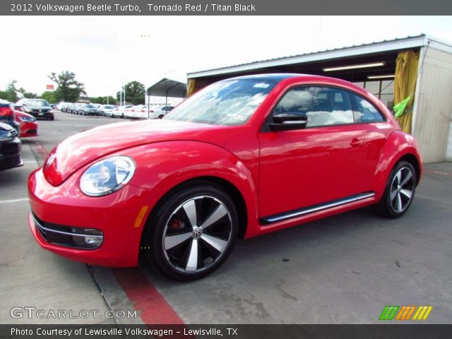2012 Volkswagen Beetle Turbo in Tornado Red