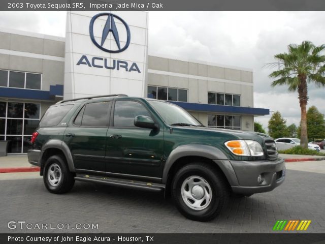 2003 Toyota Sequoia SR5 in Imperial Jade Mica