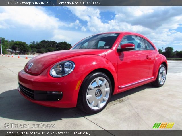 2012 Volkswagen Beetle 2.5L in Tornado Red