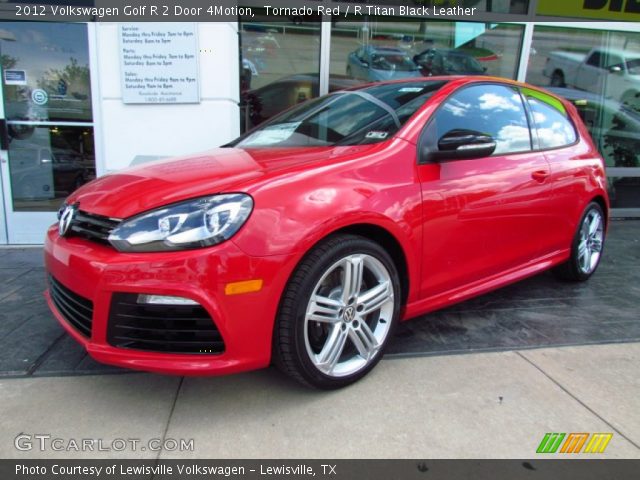 2012 Volkswagen Golf R 2 Door 4Motion in Tornado Red