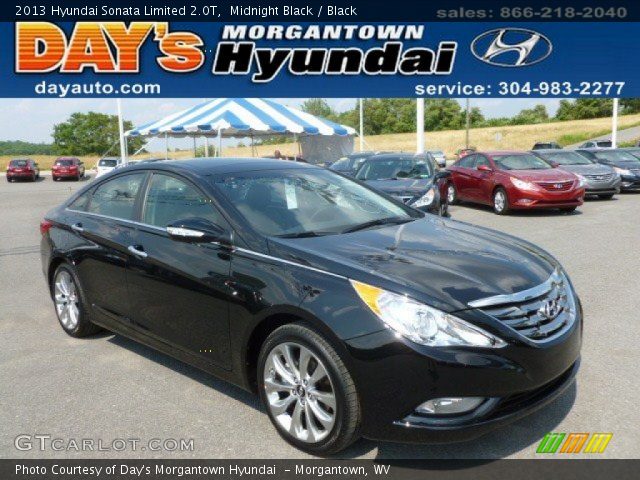 2013 Hyundai Sonata Limited 2.0T in Midnight Black