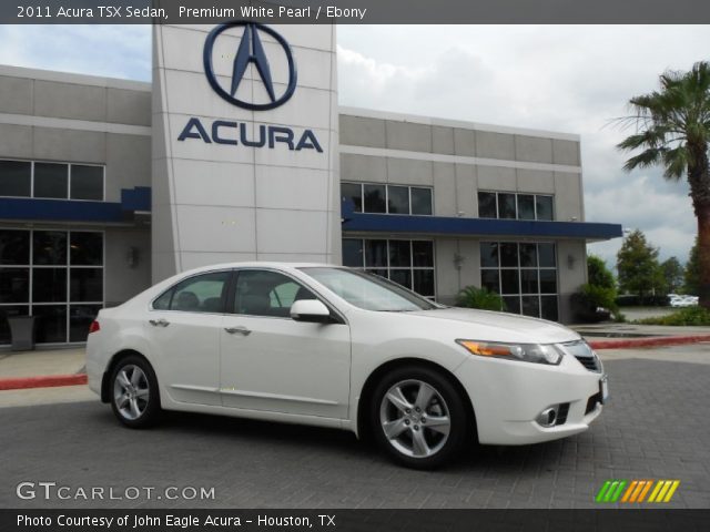 2011 Acura TSX Sedan in Premium White Pearl