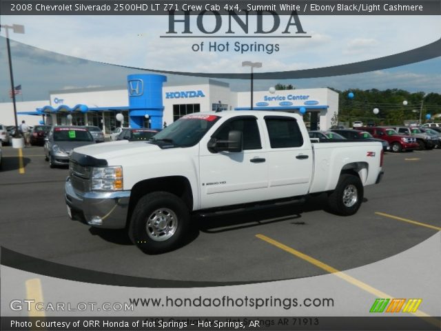 2008 Chevrolet Silverado 2500HD LT Z71 Crew Cab 4x4 in Summit White