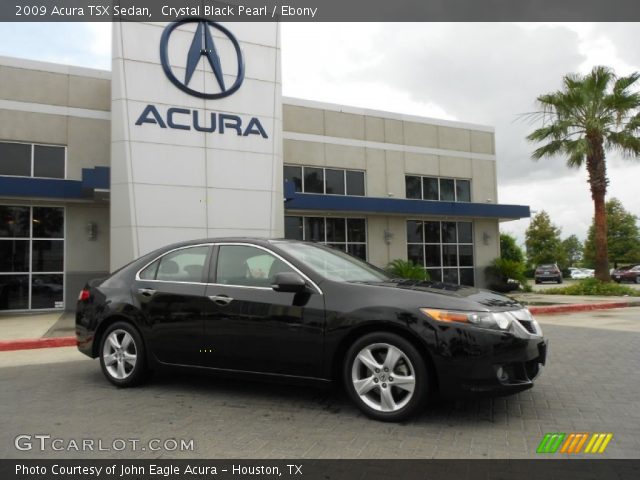 2009 Acura TSX Sedan in Crystal Black Pearl