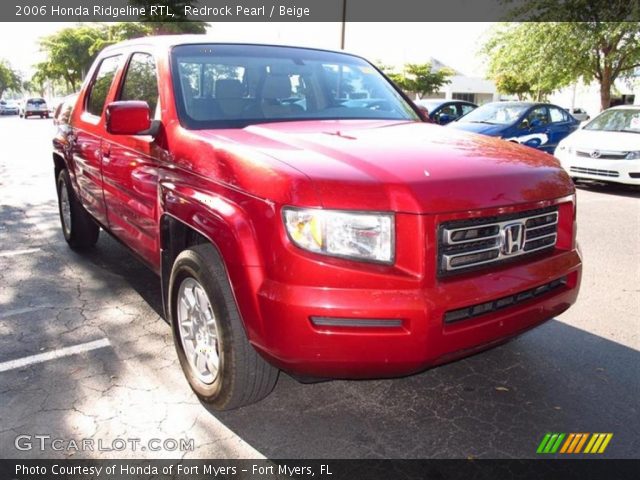 2006 Honda Ridgeline RTL in Redrock Pearl