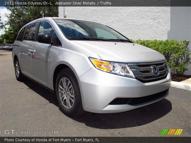 2012 Honda Odyssey EX-L in Alabaster Silver Metallic
