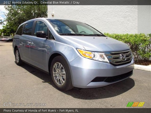2012 Honda Odyssey EX in Celestial Blue Metallic