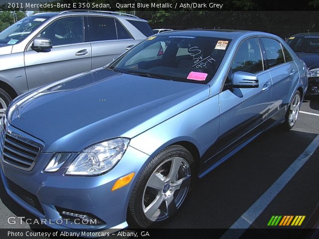 2011 Mercedes-Benz E 350 Sedan in Quartz Blue Metallic