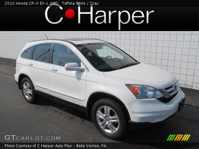 2010 Honda CR-V EX-L AWD in Taffeta White