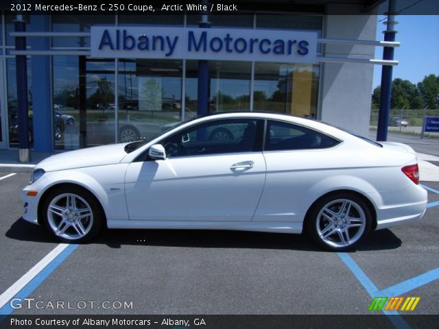 2012 Mercedes-Benz C 250 Coupe in Arctic White