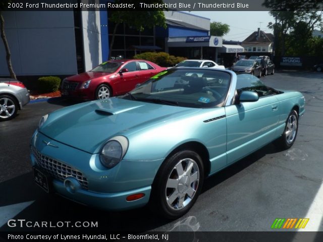 2002 Ford Thunderbird Premium Roadster in Thunderbird Blue