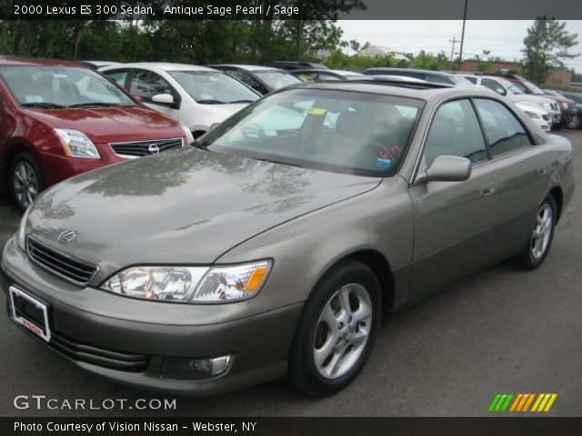 2000 Lexus ES 300 Sedan in Antique Sage Pearl