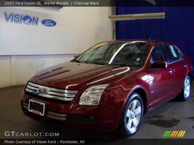 2007 Ford Fusion SE in Merlot Metallic